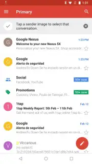 Gmail GO screenshot 7