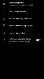 Microsoft Launcher screenshot 25