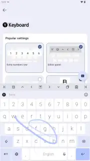 Yandex Keyboard screenshot 1