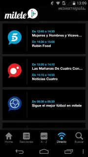 Mediaset Infinity España screenshot 2