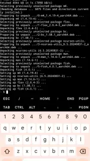Termux screenshot 3