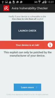 Avira Vulnerability Checker screenshot 1