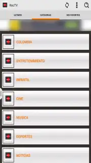 RecTV screenshot 1