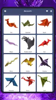 Origami dragons screenshot 7