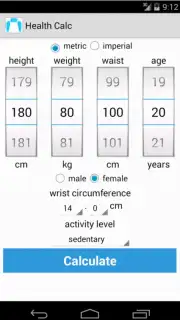 Калькулятор здоровья screenshot 7