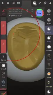 Nomad Sculpt screenshot 4