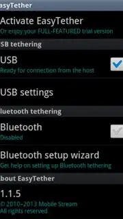 Easy Tether Lite screenshot 2