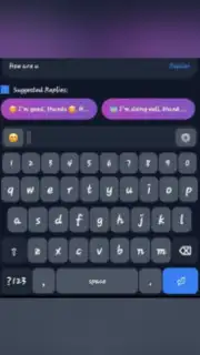 Auto Reply Keyboard screenshot 2