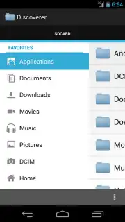 Discoverer screenshot 4