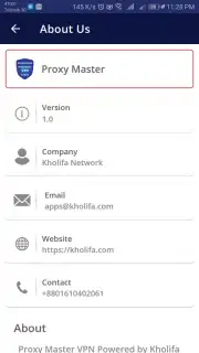 Proxy Master VPN screenshot 1