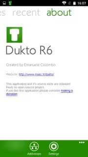Dukto screenshot 7