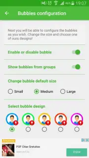 Bubbles for WhatsApp screenshot 2