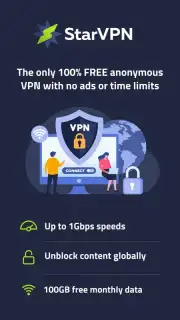 StarVPN - Free Private & Secure VPN screenshot 1