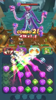 Valiant Tales: Puzzle RPG screenshot 2