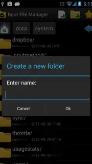 Root File Manager screenshot 2