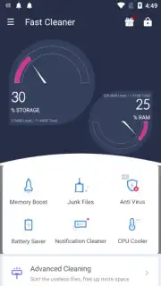 Fast Cleaner - Speed Booster & Cleaner screenshot 1