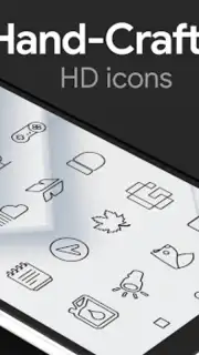 Lines Dark - Icon Pack screenshot 7