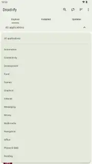 Droid-ify screenshot 2