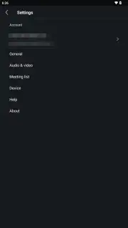 WebEx Meetings screenshot 18
