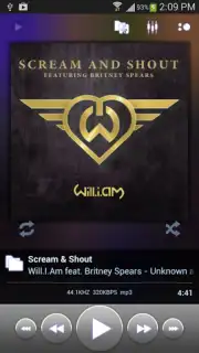 Poweramp screenshot 2