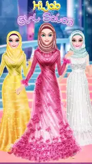 Hijab Girl Salon- Muslim Fashion Princess Makeover screenshot 1