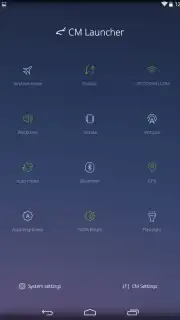 CM Launcher screenshot 1