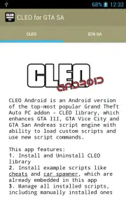 CLEO SA screenshot 1