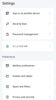 Proton Mail screenshot 12