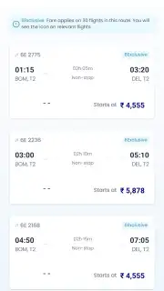 IndiGo screenshot 2