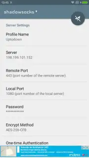 Shadowsocks screenshot 3