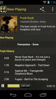 Rock Radio screenshot 2