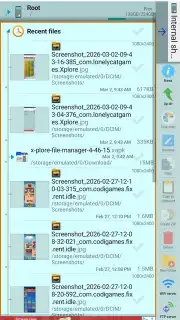 X-plore File Manager screenshot 1