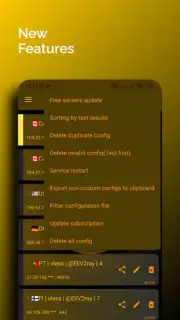 Gold V2ray screenshot 1