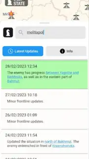 DeepStateMap screenshot 2