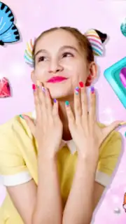 Nail Salon Game Girls Nail art screenshot 3