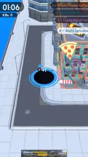Hole.io screenshot 2