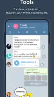 iMe Messenger & Crypto Wallet screenshot 5