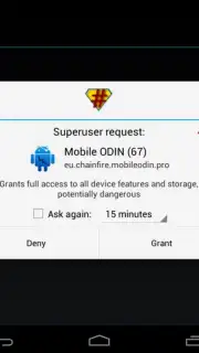 SuperSU screenshot 1