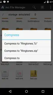 Arc File Manager screenshot 5
