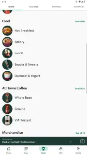 Starbucks screenshot 19