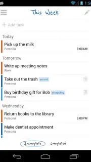 Remember The Milk screenshot 3