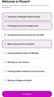 PicsArt screenshot 19