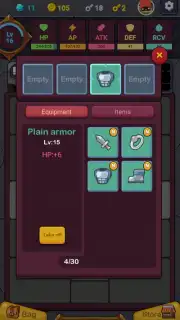 MinimalDungeonRPG screenshot 2