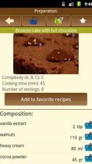 Cake recipes screenshot 2