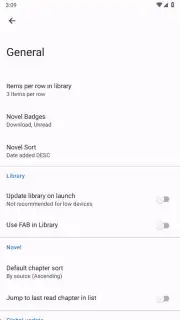 LNReader screenshot 2