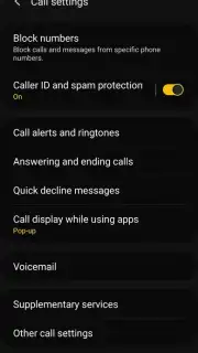 Samsung Call screenshot 6