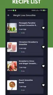 Diet Smoothie Recipes screenshot 6