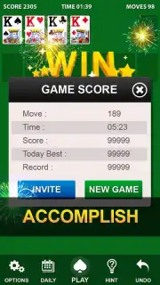Solitaire Lite screenshot 2