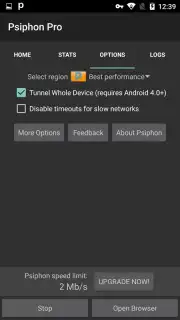 Psiphon Pro screenshot 8