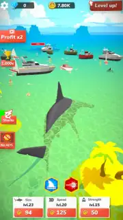 Idle Shark World - Tycoon Game screenshot 11